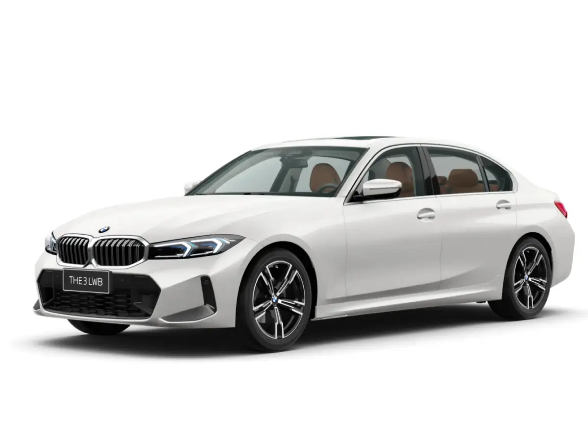 BMW 3 Series LWB MINERAL WHITE METALLIC